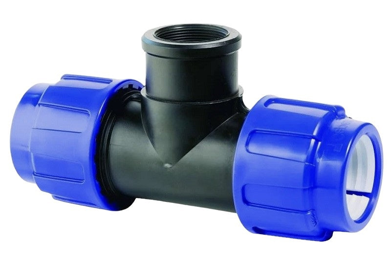 PP T-Stück 32mm x 1/2 Zoll Innengewinde