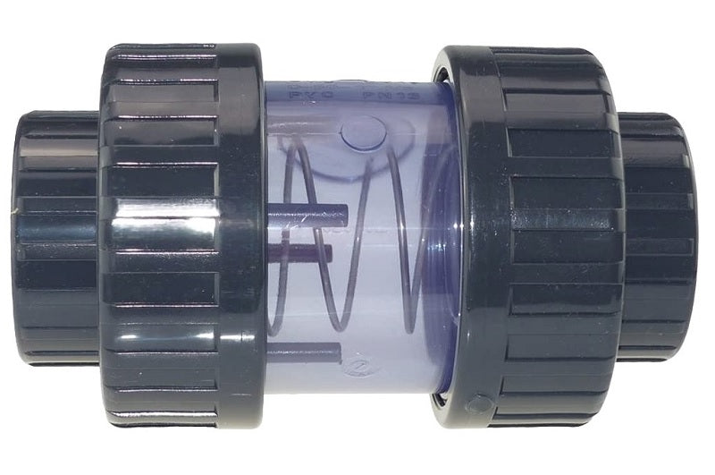 PVC Rückschlagventil Transparent