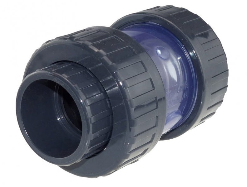 PVC Rückschlagventil Transparent