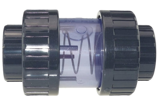 PVC Rückschlagventil Transparent