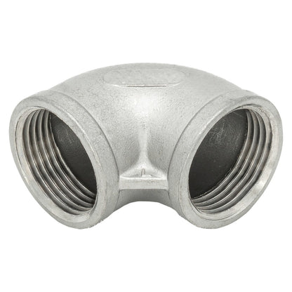 Edelstahl Winkel 90 Grad 2fach Innengewinde