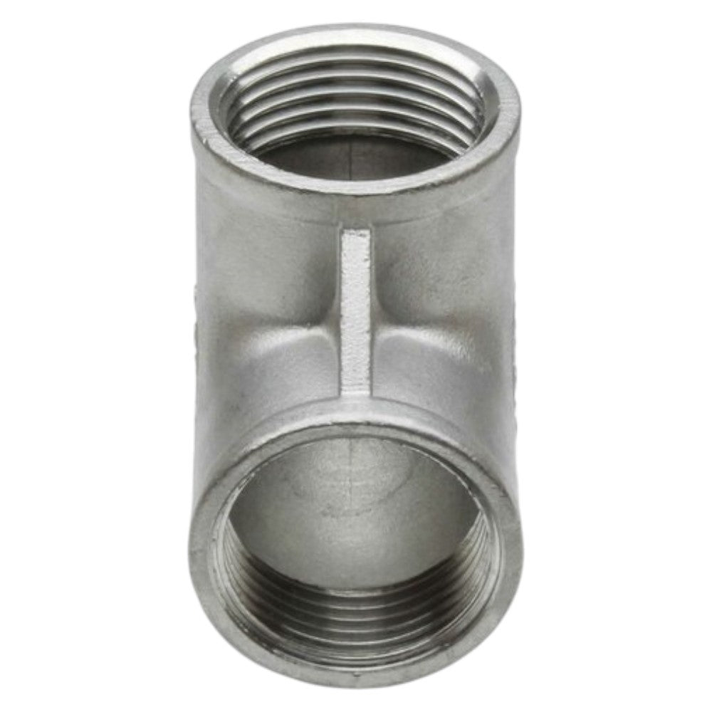 Edelstahl Winkel 90 Grad 2fach Innengewinde