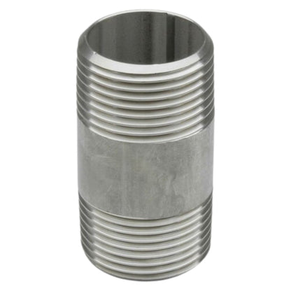 Edelstahl V4A Rohrnippel 