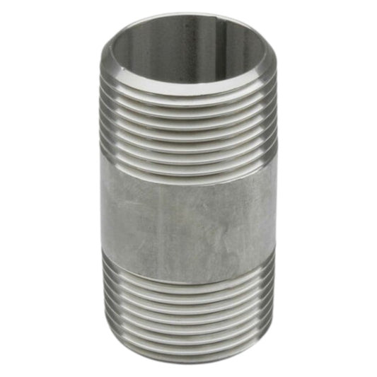Edelstahl V4A Rohrnippel 