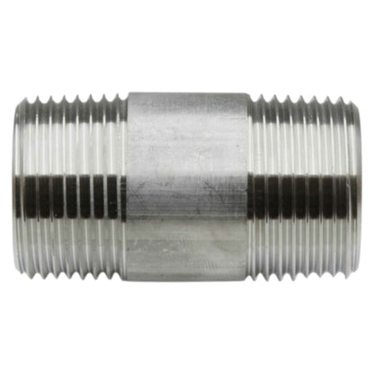Edelstahl V4A Langnippel 