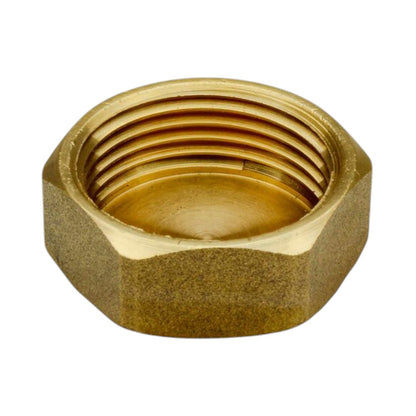 Gewindekappe zum Verschließen aus Messing