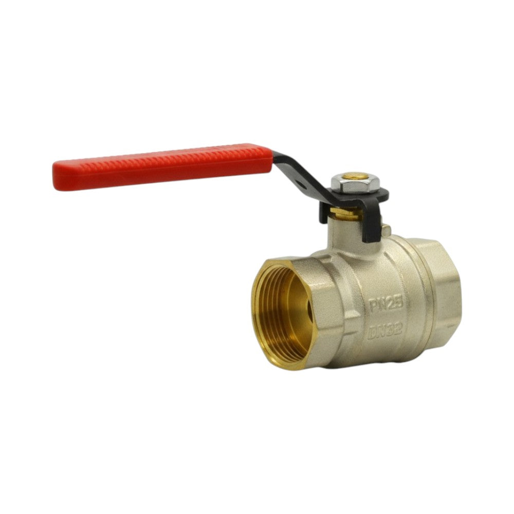 Messing Kugelhahn beidseitig Innengewinde