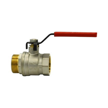 Messing Kugelhahn mit Aussengewinde