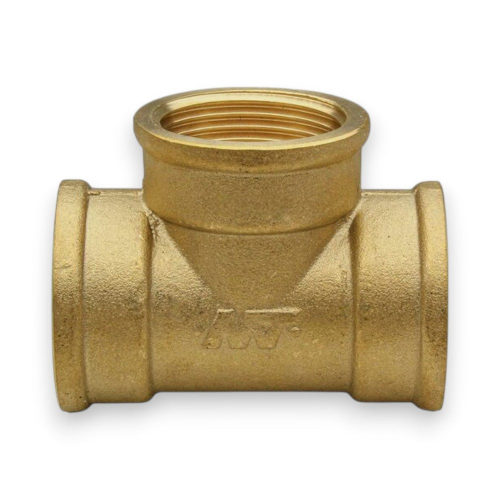 Messing T-Stück 90 Grad