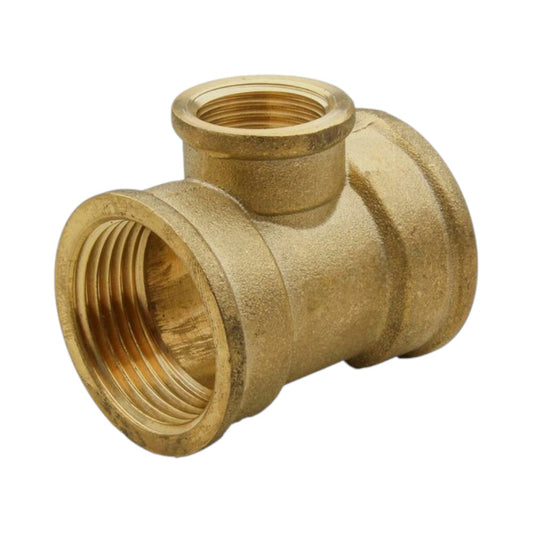 Messing T-Stück reduziert