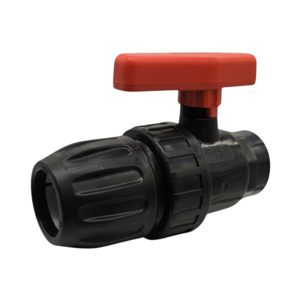 PP Kugelhahn Klemm x Innengewinde für PE Rohr