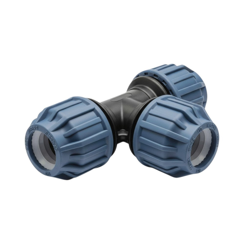 PP T-Stück Klemmverbinder für PE Rohr