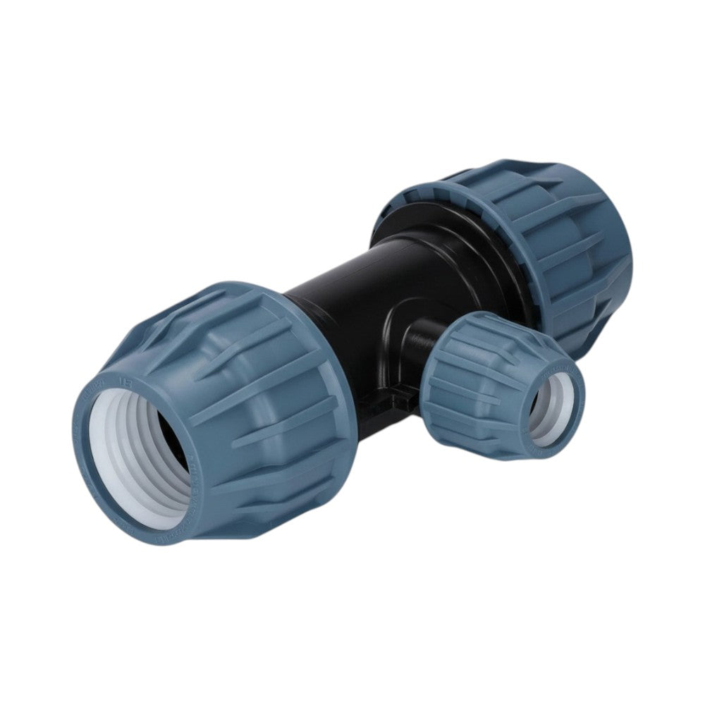 PP T-Stück reduziert für PE Rohr