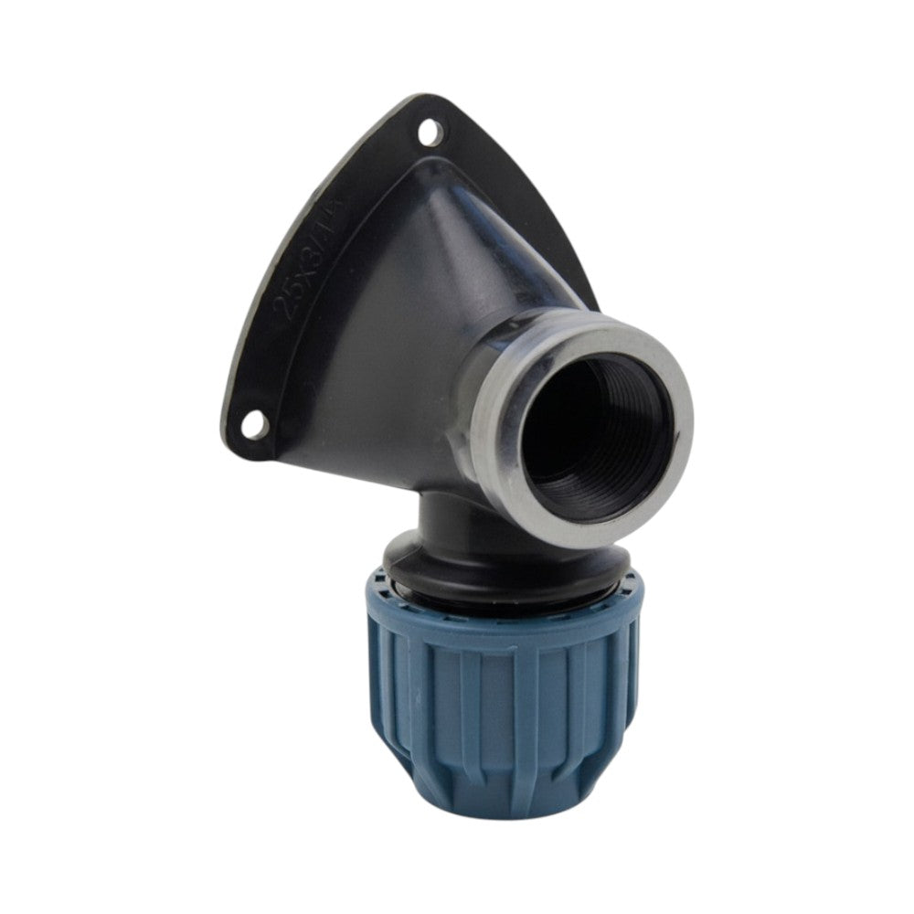 PP Wandscheibe- PE Wandhalter für PE Rohr