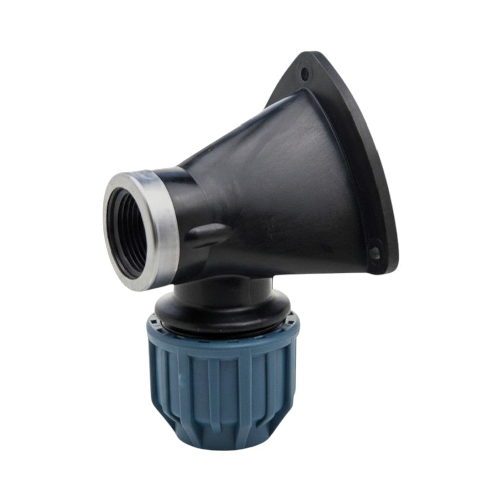 PP Wandscheibe- PE Wandhalter für PE Rohr