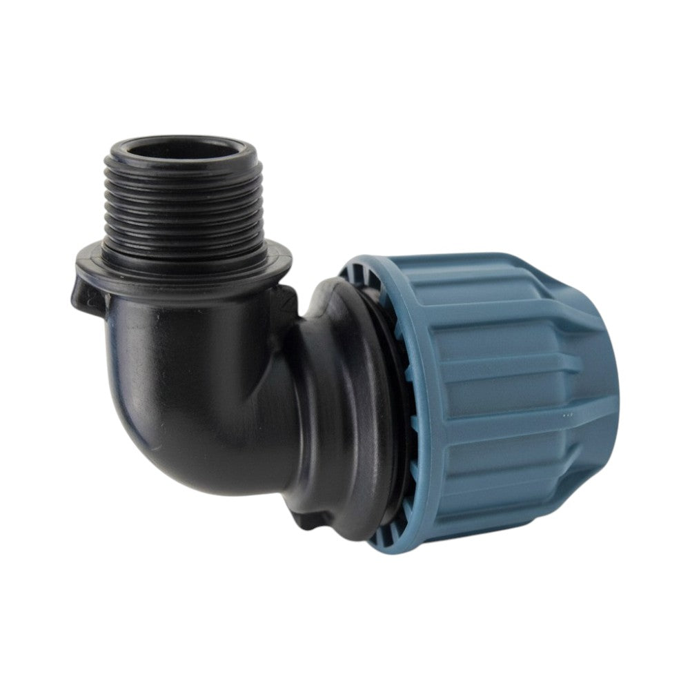 PP Winkel 90 Grad Außengewinde