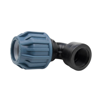 PE Winkel mit Innengewinde für PE Druckrohr