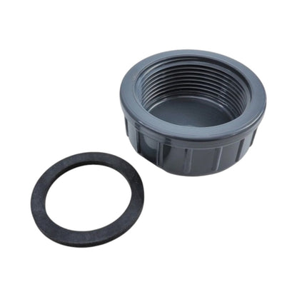PVC-U Gewindekappe mit Dichtung