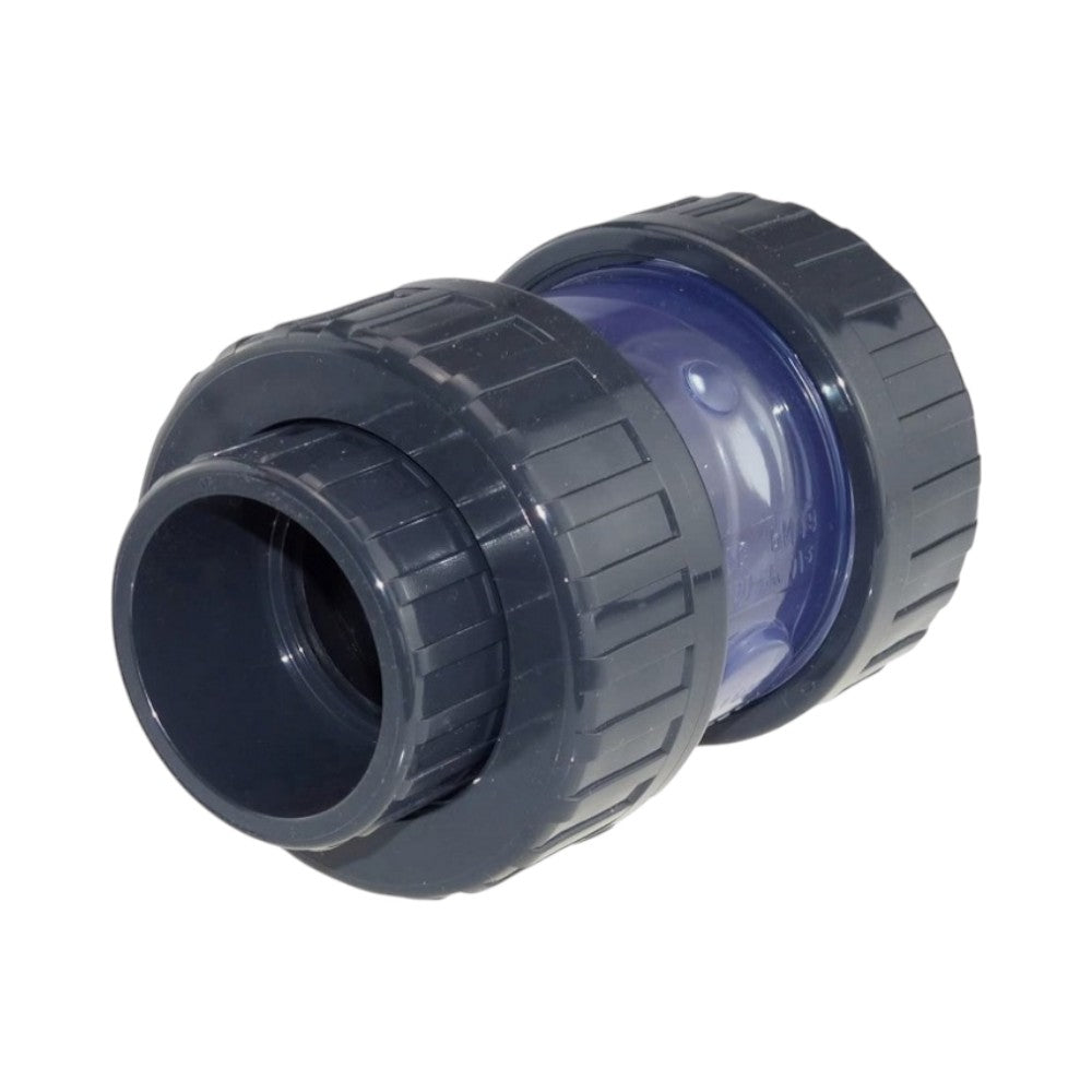 PVC Rückschlagventil Transparenter Körper Plimat