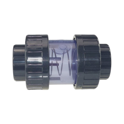 PVC Rückschlagventil Transparenter Körper Plimat