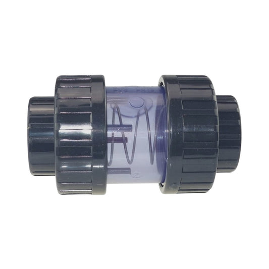 PVC Rückschlagventil Transparenter Körper Plimat