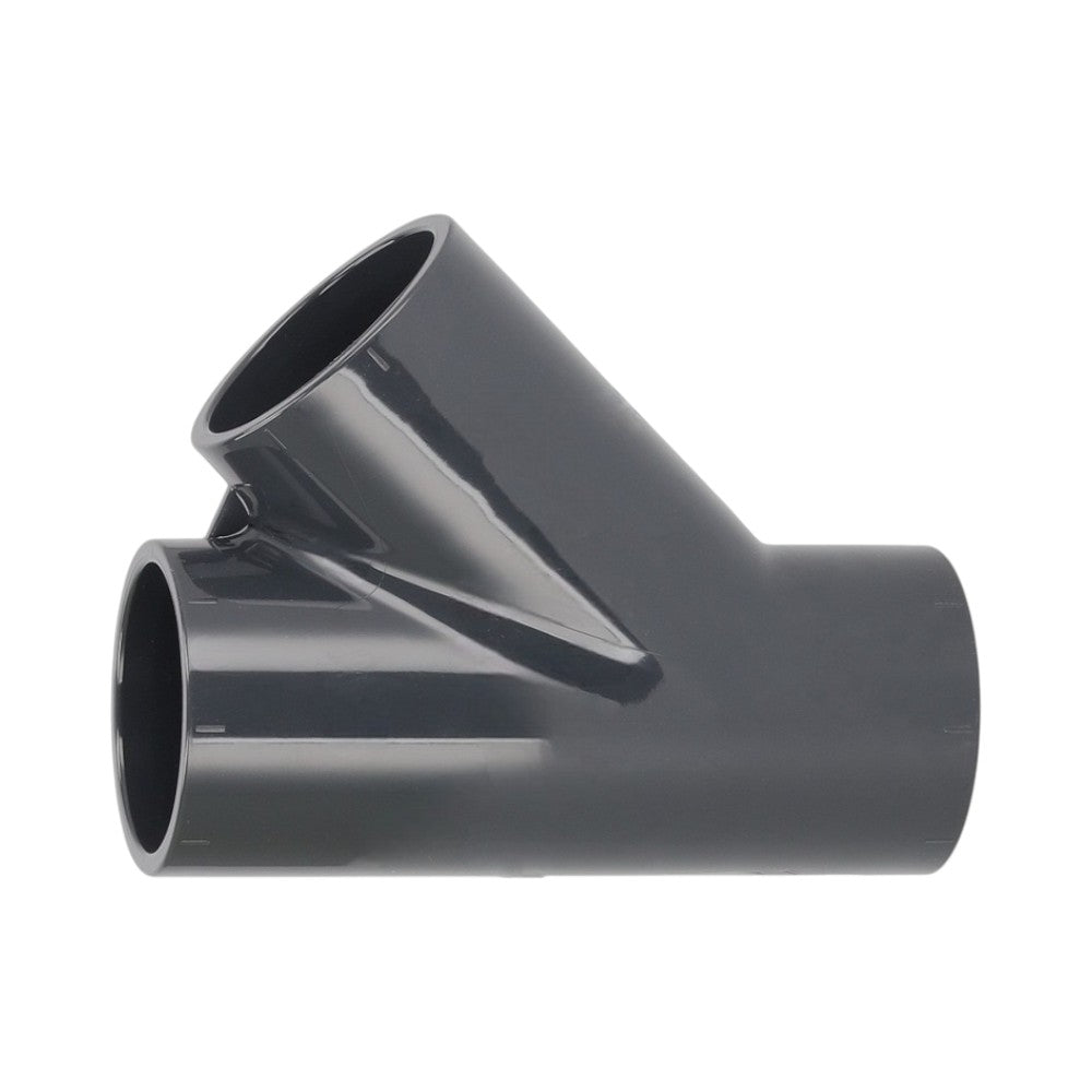 PVC T-Stück 45 Grad Pool