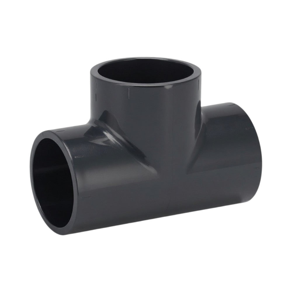 PVC T-Stück 90 Grad Klebemuffe